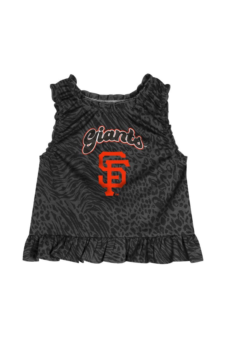 Toddler  Black San Francisco Giants Playground Dress, Alternate, color, Black