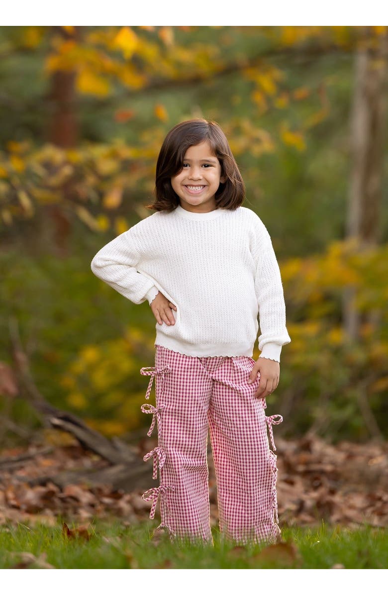 Mabel + Honey Bow-tastic Pant, Alternate, color, Pink