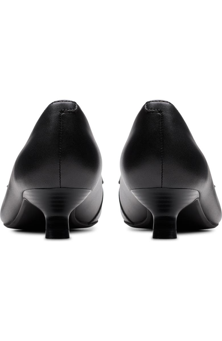 Clarks<sup>®</sup> Scarlyt Mabel Kitten Heel Pump, Alternate, color, Black Interest Leather