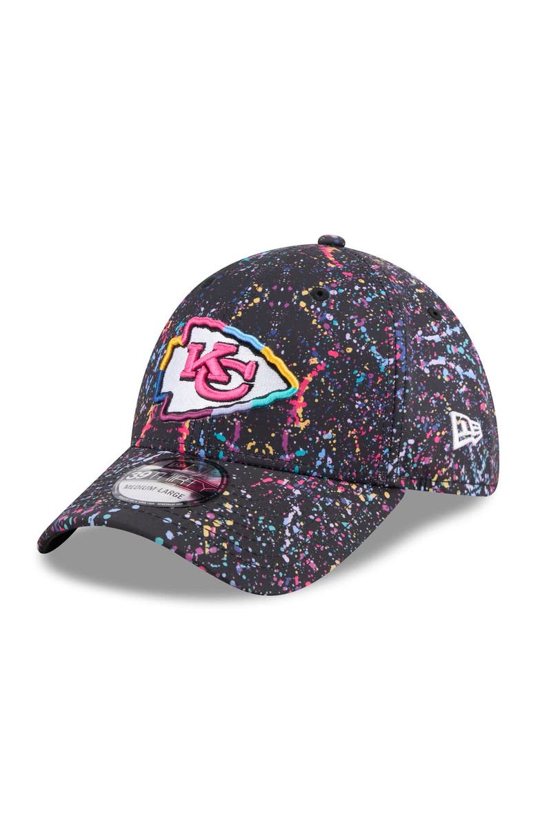 New Era Men's New Era  Black Kansas City Chiefs 2025 NFL Crucial Catch 39THIRTY Flex Hat, Alternate, color, Black