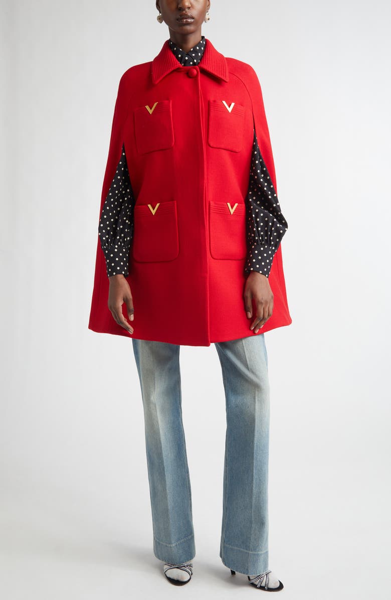 Valentino Straight Leg Jeans, Alternate, color, Medium Blue