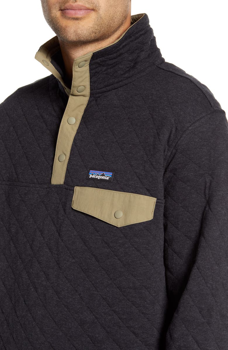 Patagonia Snap-T<sup>®</sup> Quilted Fleece Pullover, Alternate, color, 