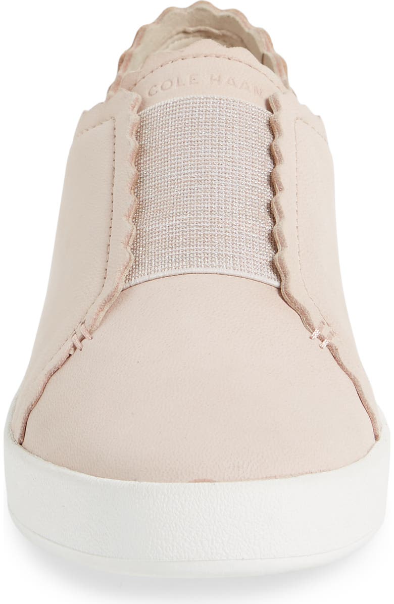 Cole Haan GrandPro Spectator Scalloped Slip-On Sneaker, Alternate, color,