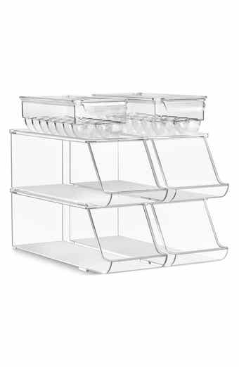 SORBUS 6-Piece Can & Egg Bins