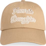 Favorite Daughter The Script Logo Baseball Cap