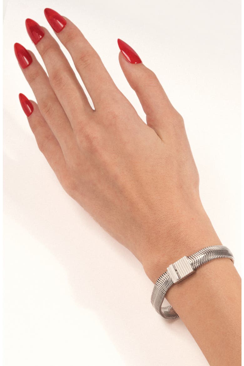 Liz Chain Bracelet, Alternate, color, SILVER