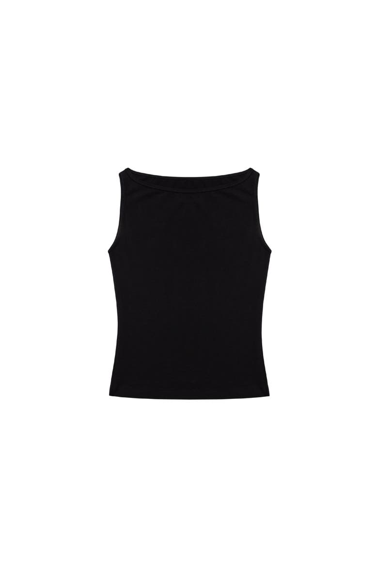 Sleeveless Top, Main, color, Black