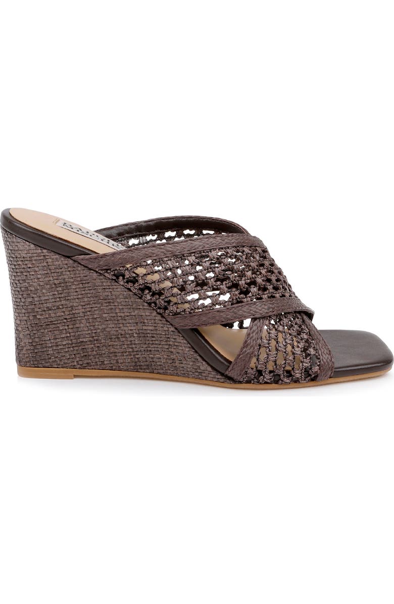 Badgley Mischka Collection Xandria Wedge Sandal, Alternate, color, Brown