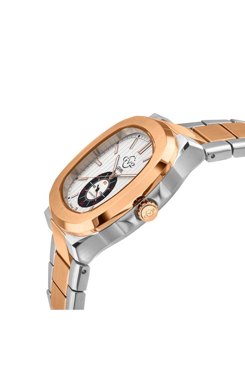 GV2 Potente Automatic Stainless Steel Bracelet Watch, 40mm, Alternate, color, 