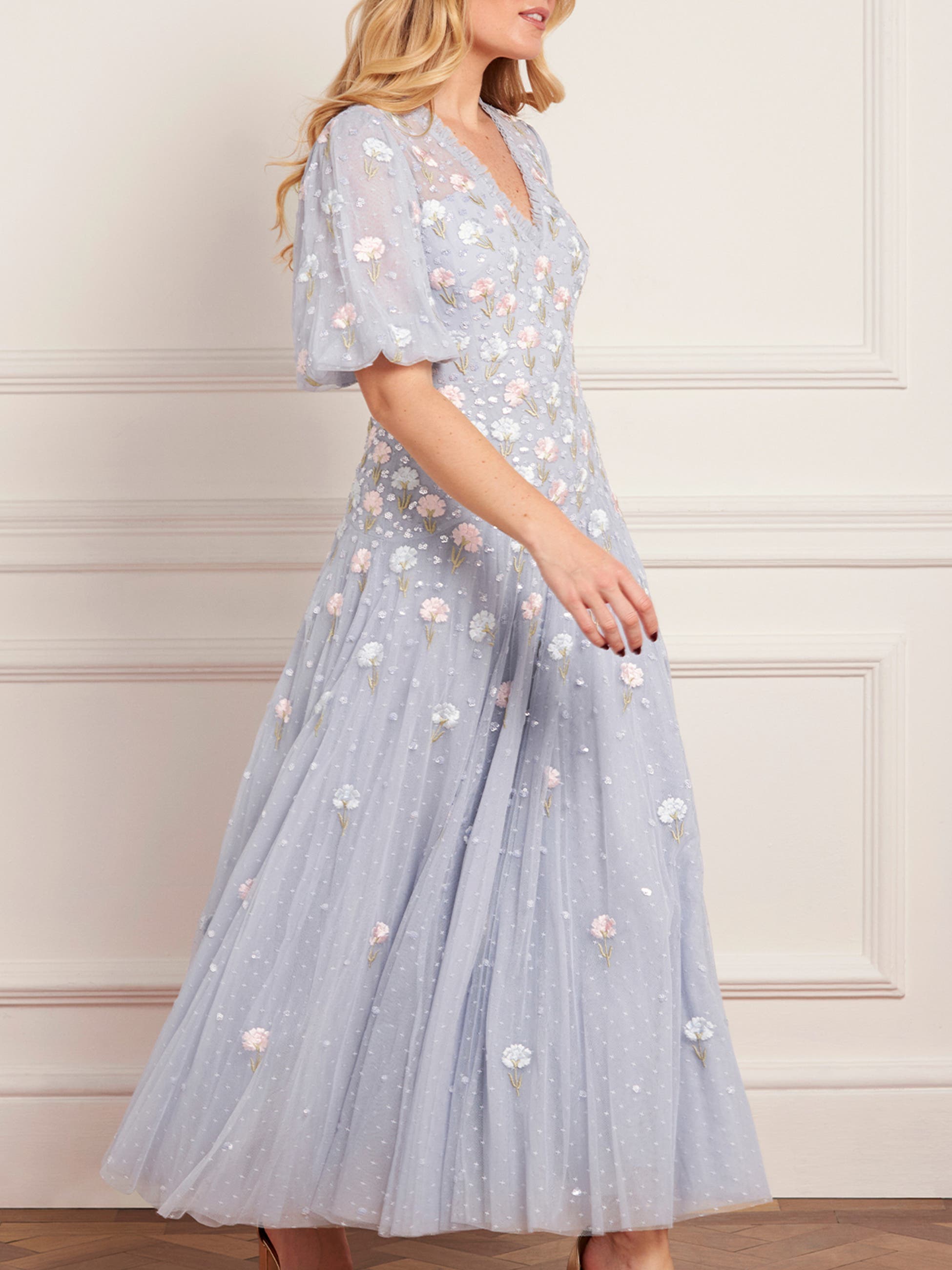 Needle & Thread Dandelion Ditsy Ankle Gown (Women) | Nordstrom