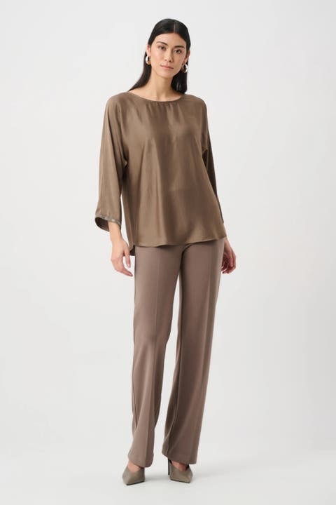 Classic Wide Leg Pants