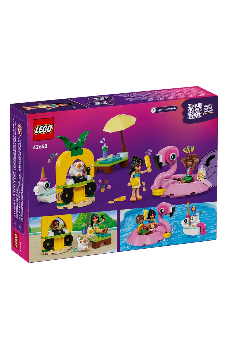 LEGO<sup>®</sup> 5+ Friends Unicorn & Flamingo Pool Party - 42658, Alternate, color, Multi