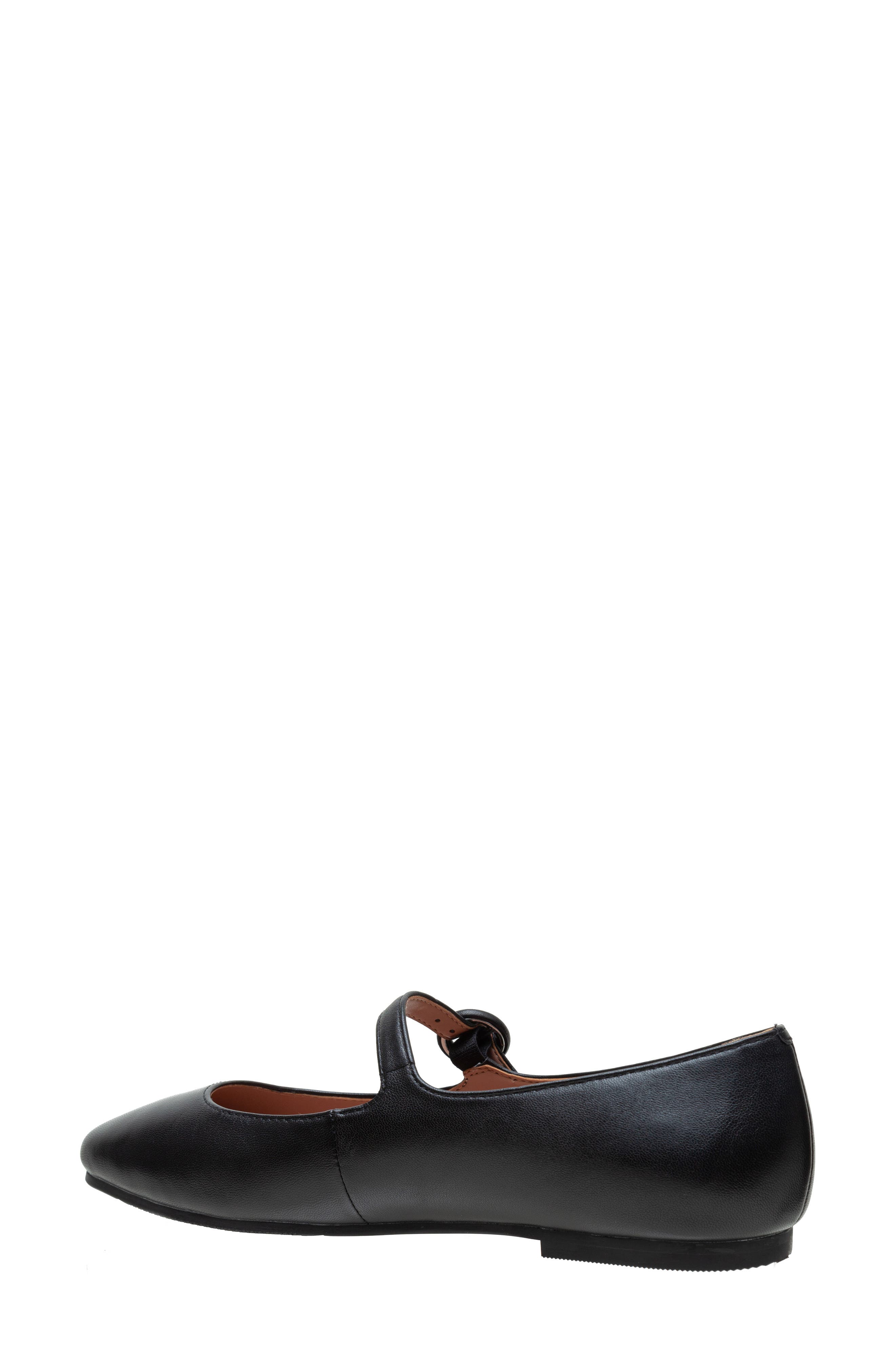 Linea Paolo Marley Mary Jane Flat, Alternate, color, Black