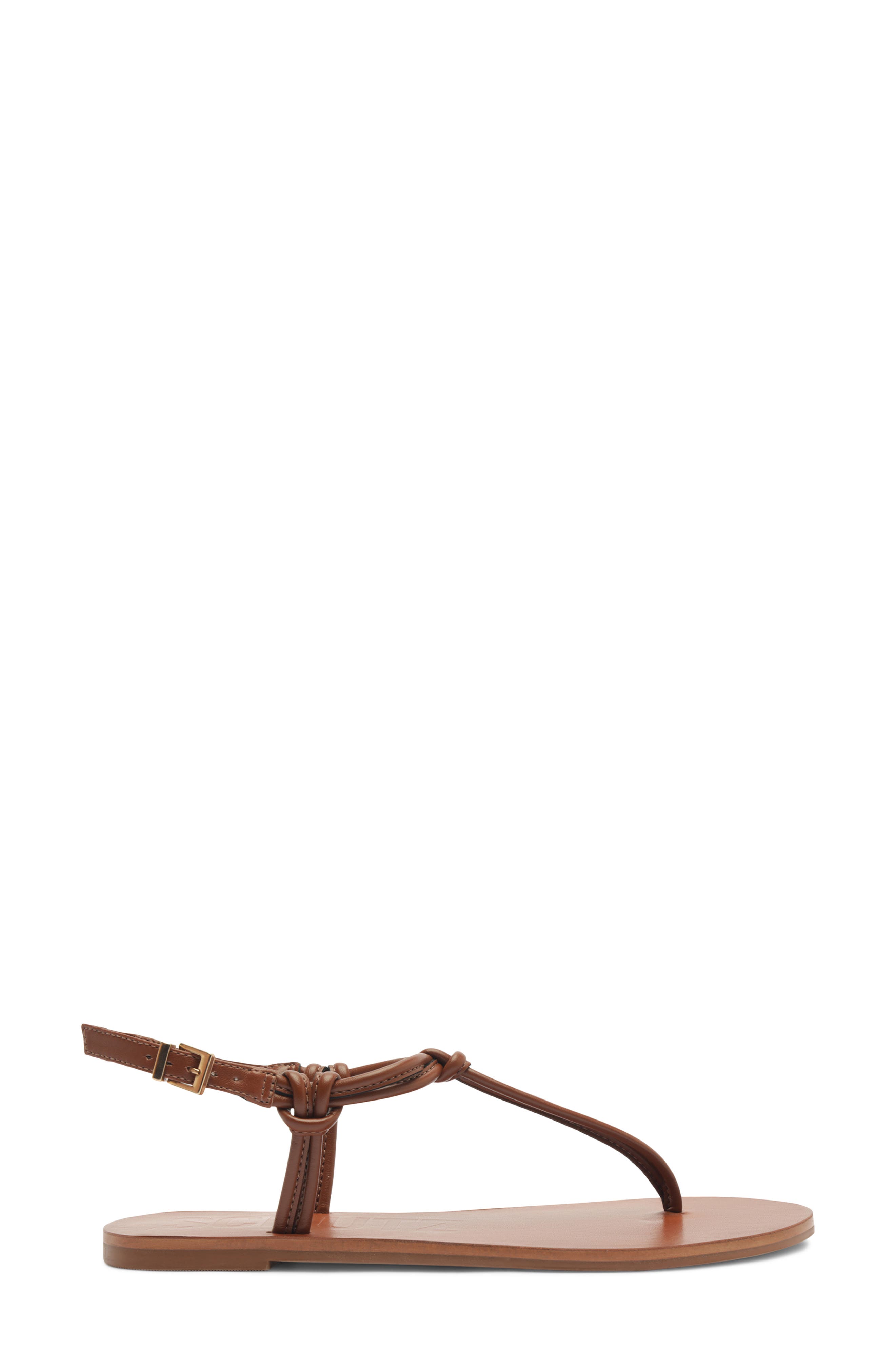 Nina Ankle Strap Sandal, Alternate, color, COGNAC