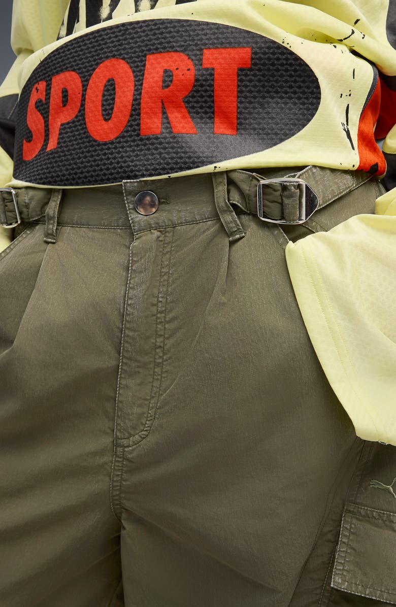 PUMA Nine to Five Cordura Pants, Alternate, color, Loden Green