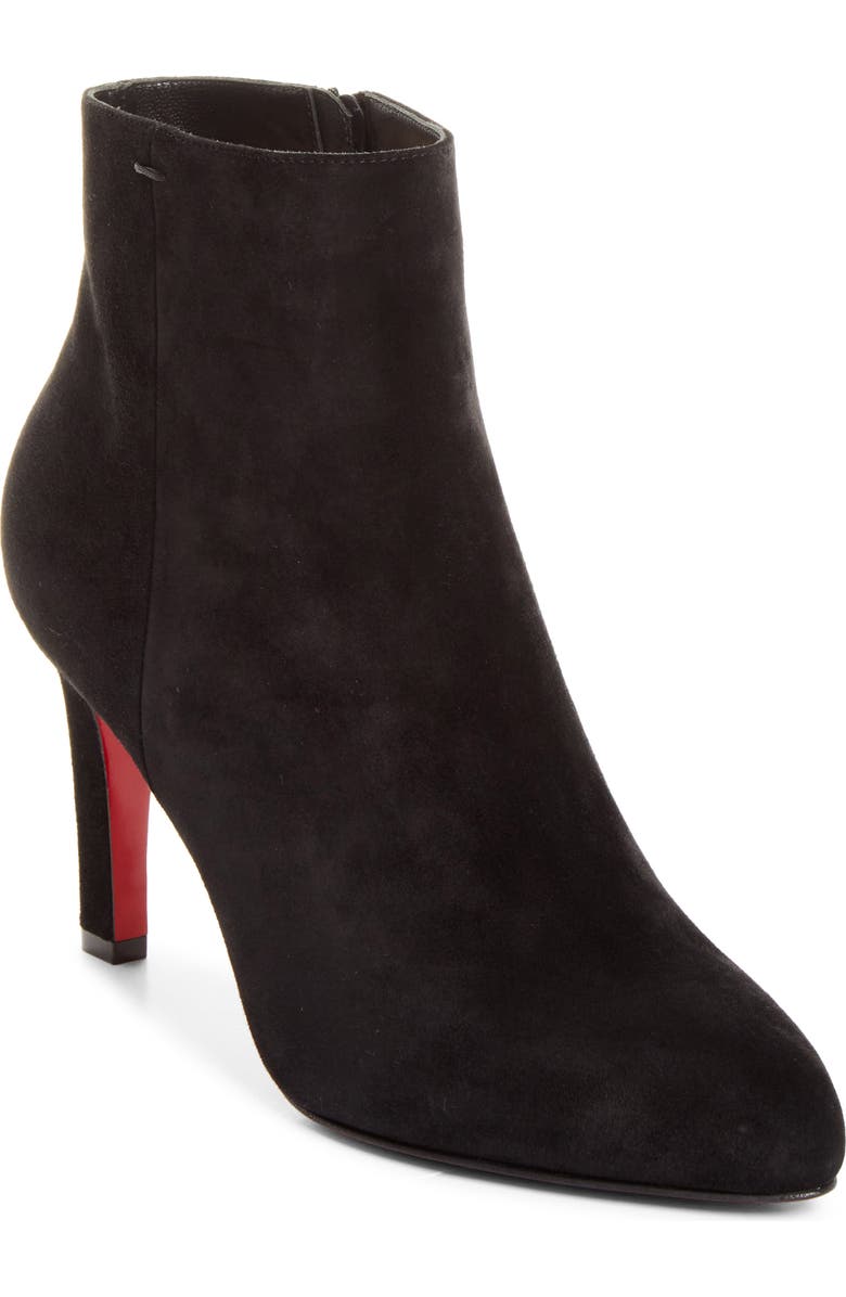 Christian Louboutin Fannylove Bootie, Main, color, Black