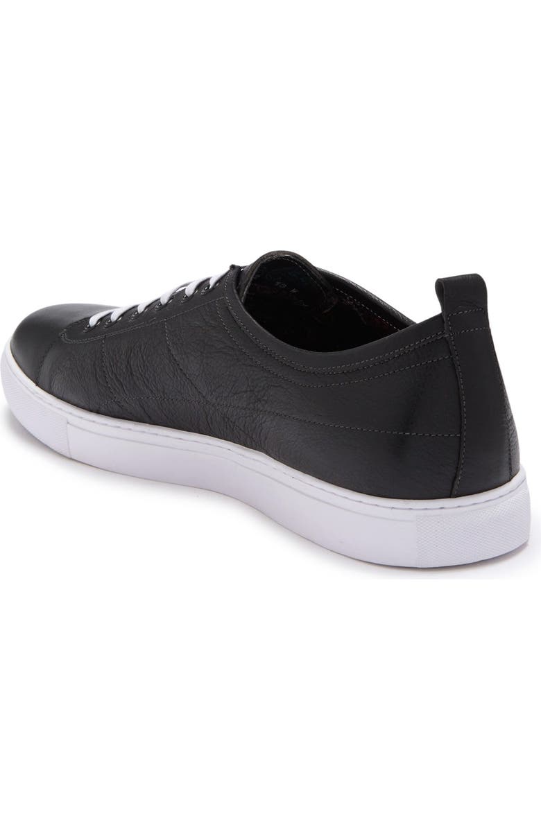 Robert Graham Blackburn Leather Sneaker - Wide Width, Alternate, color,