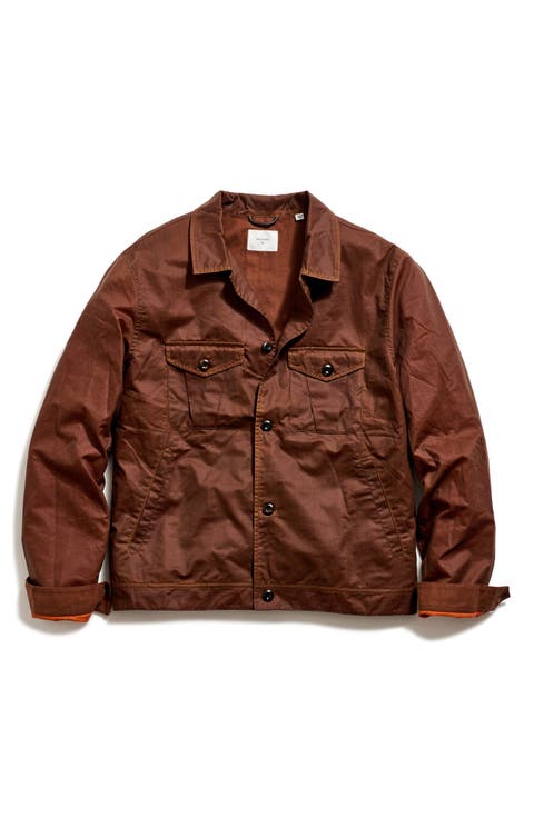 Waxed Herringbone Members Jacket