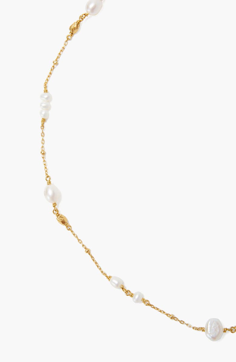 Chan Luu Freshwater Pearl Station Necklace, Alternate, color, 