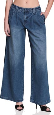 Avec Les Filles Wide Leg Jeans