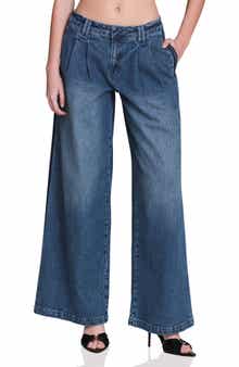 Avec Les Filles Wide Leg Jeans