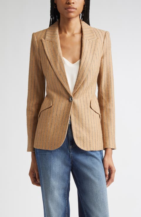 Chamberlin Charcoal Stripe Blazer