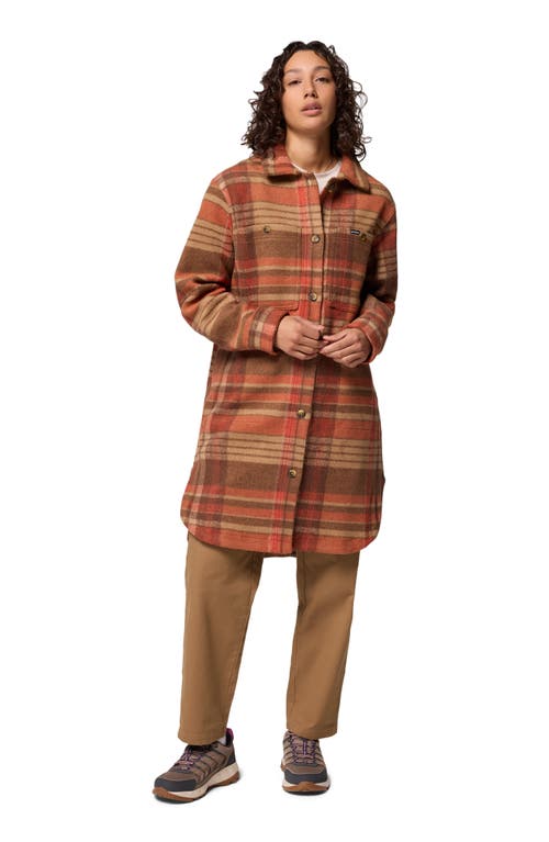 Columbia Wildest Venture™ Fleece Coat In Brown