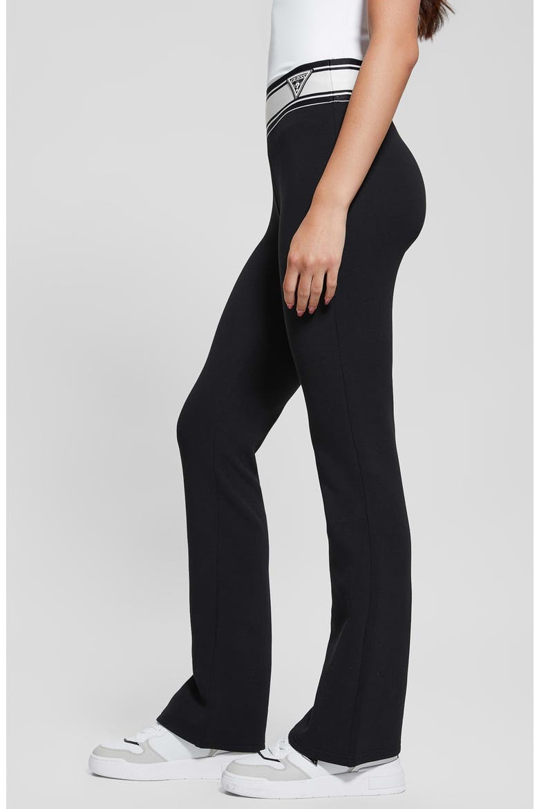 Anna Logo Pants, Alternate, color, JBLK-DARK
