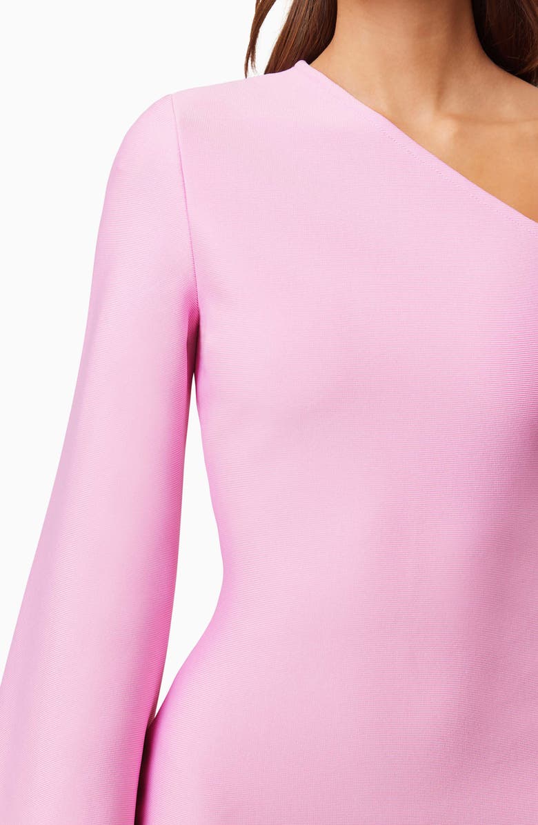 Elliatt Riley One-Shoulder Minidress, Alternate, color, 