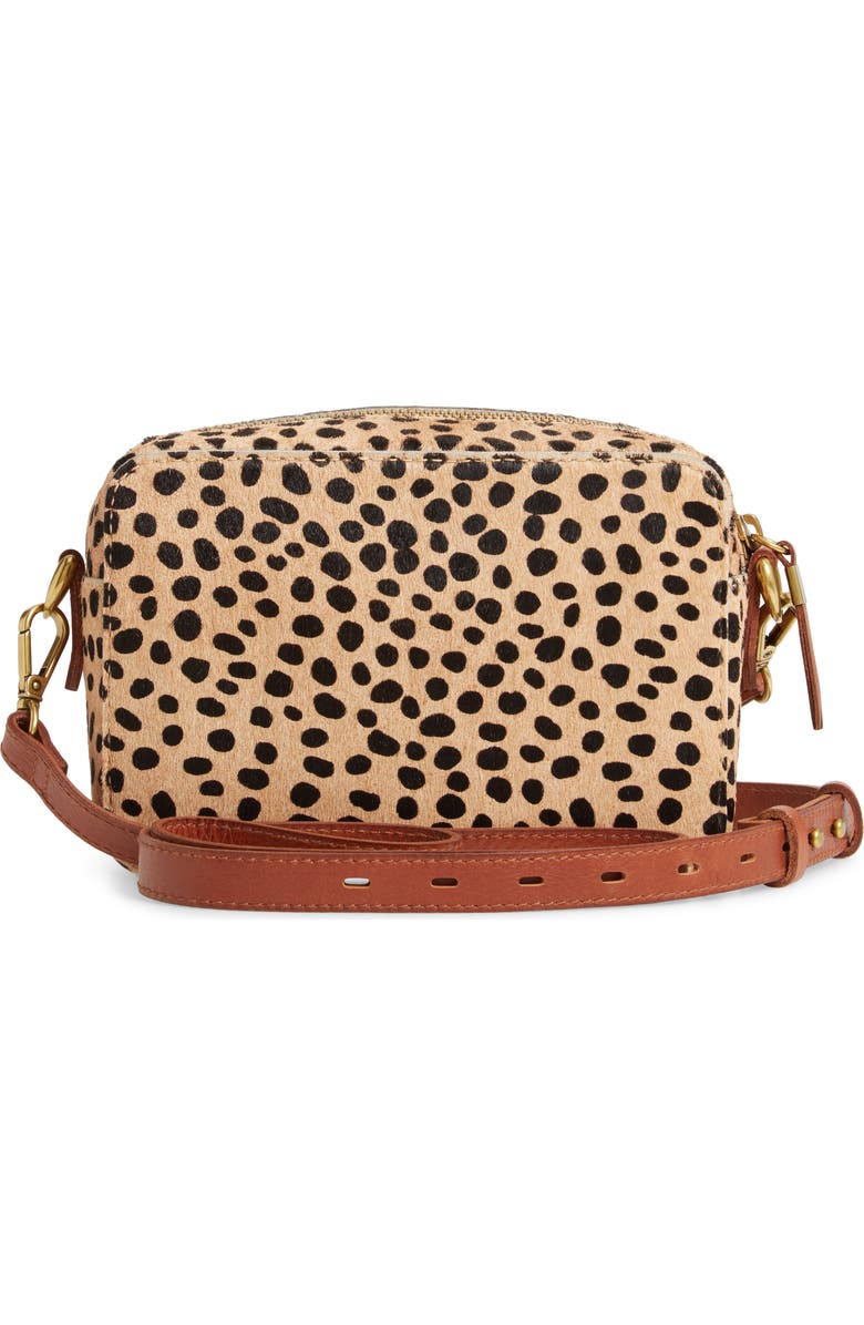 Madewell The Transport Camera Bag: Dotted Calf Hair Edition, Alternate, color,