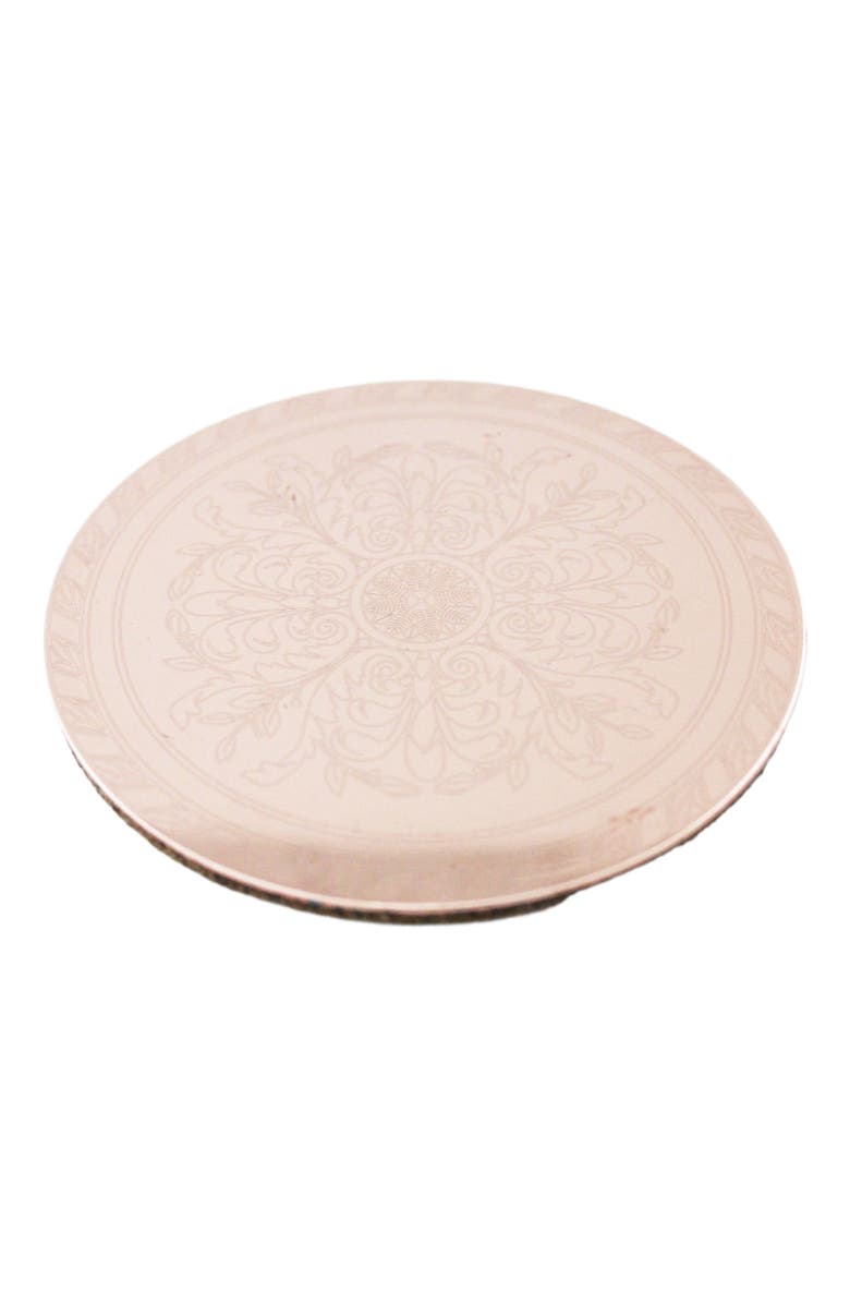 Coppermill Kitchen Vintage Inspired Copper Coasters Set, Alternate, color, Copper