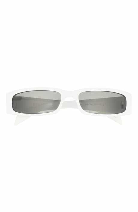 Gucci 58mm Rectangular Sunglasses