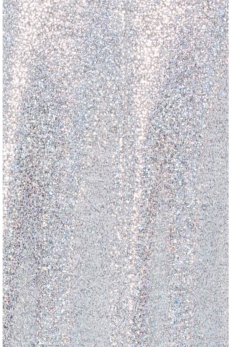 Super Sparkle Dress, Alternate, color, METALLIC SILVER