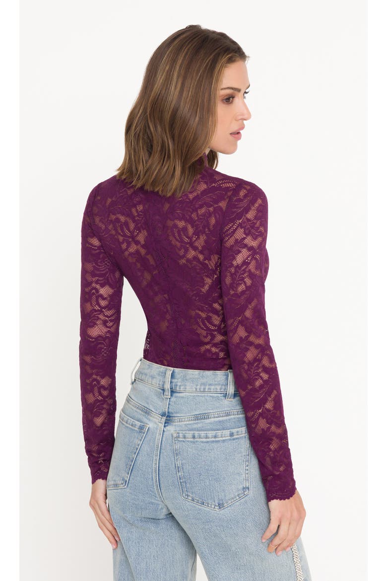 Tyla Lace Top, Alternate, color, Purple