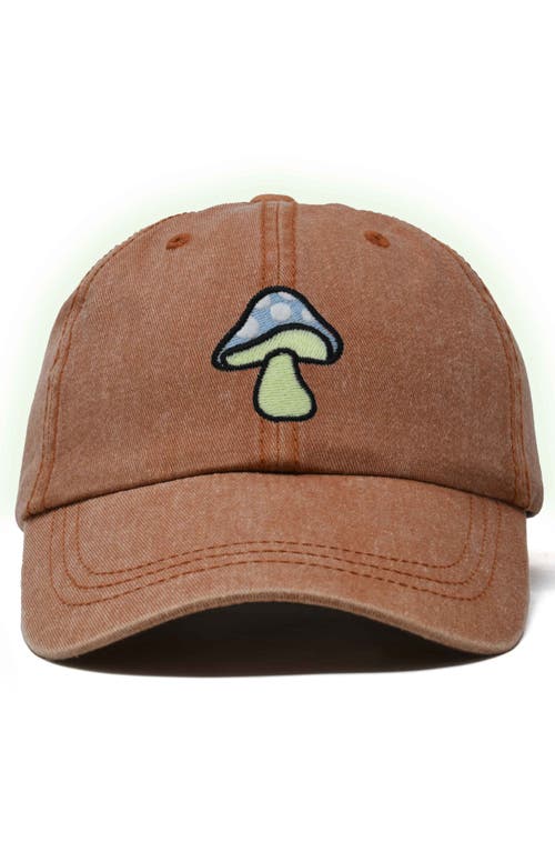 Dalix Mushroom Hat In Washed Orange