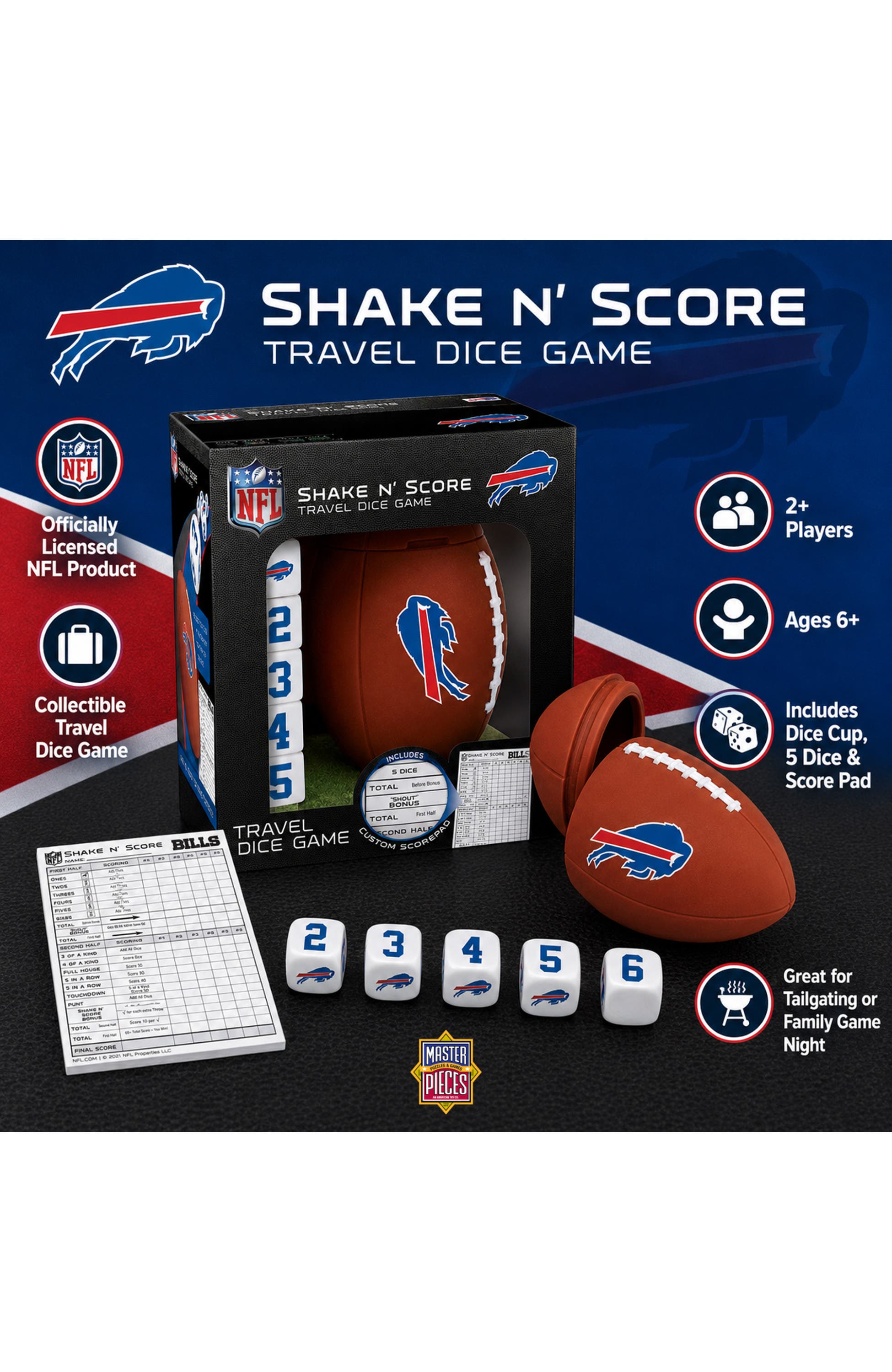 MASTERPIECES Buffalo Bills Shake n' Score | Nordstrom