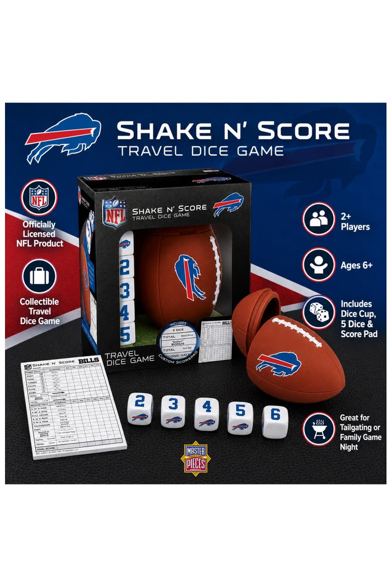 Buffalo Bills Shake n' Score, Alternate, color, Multicolor