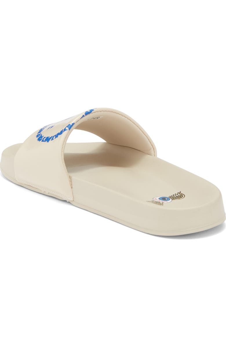 Von Dutch Vandal Slide Sandal, Alternate, color, Cream Blue