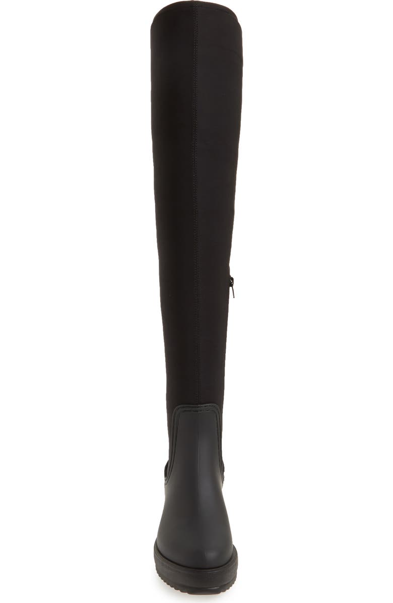 Jeffrey Campbell Monsoon Over the Knee Platform Rain Boot, Alternate, color,