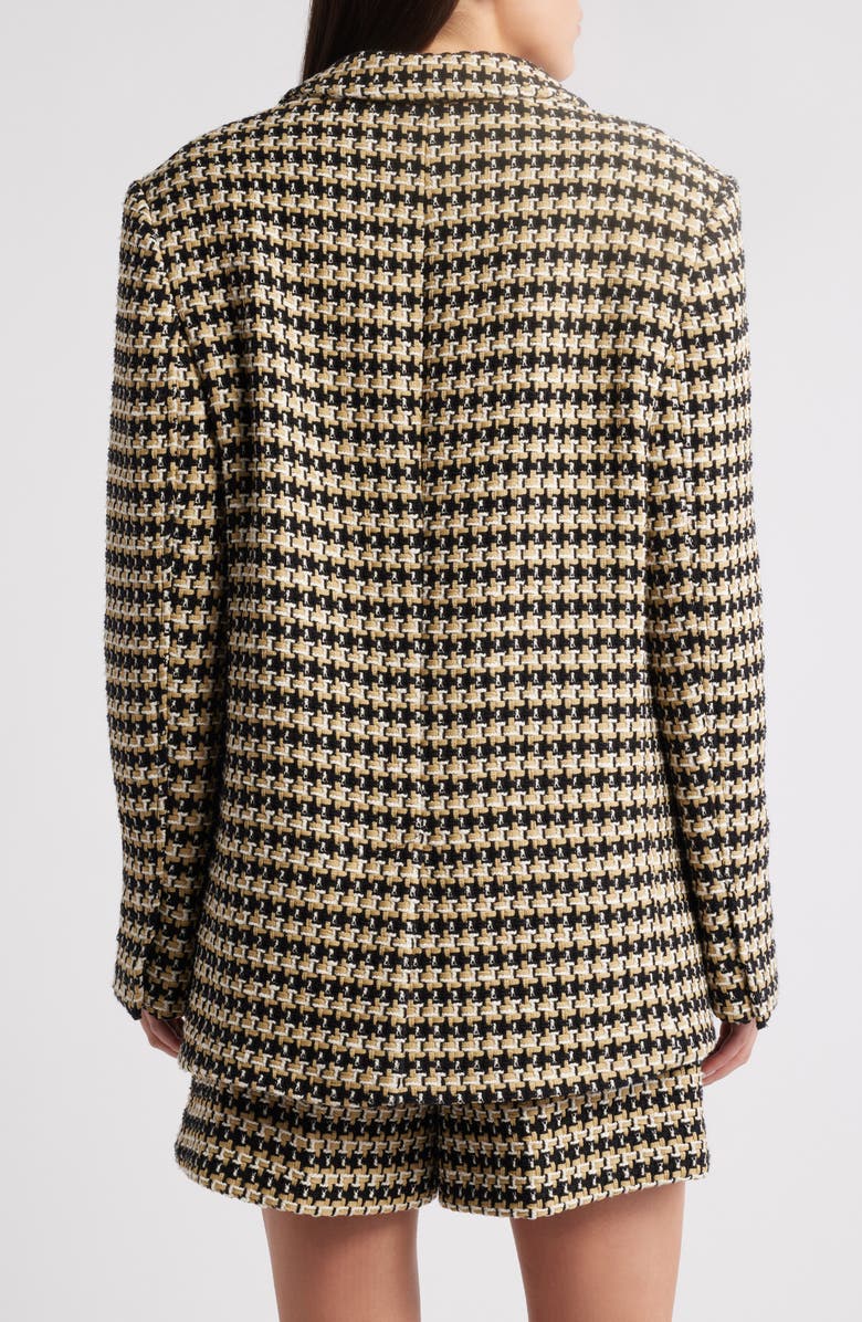 BOSS Jovana Tweed Blazer, Alternate, color, Light Beige Tweed
