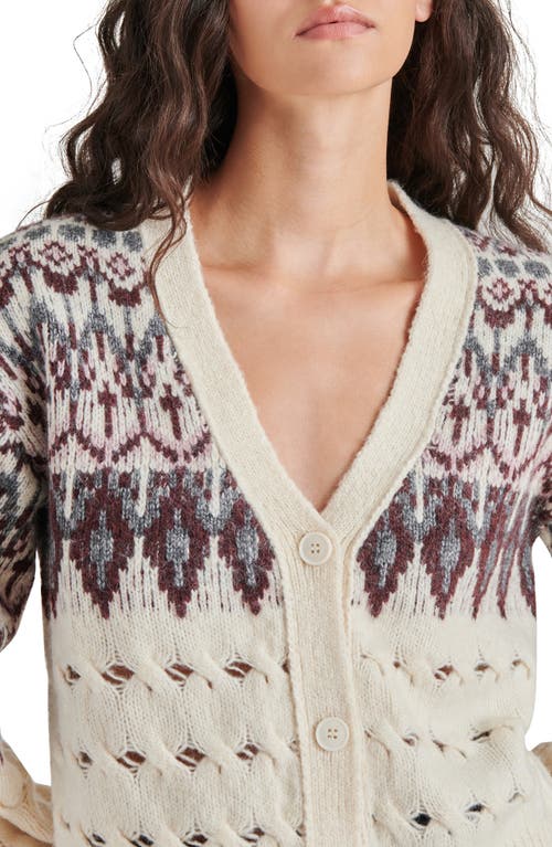 STEVE MADDEN STEVE MADDEN IRISA FAIR ISLE CARDIGAN