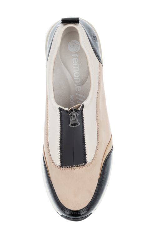 Remonte Eleni Wedge Sneaker In Neutral