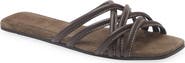 Brunello Cucinelli Strappy Slide Sandal