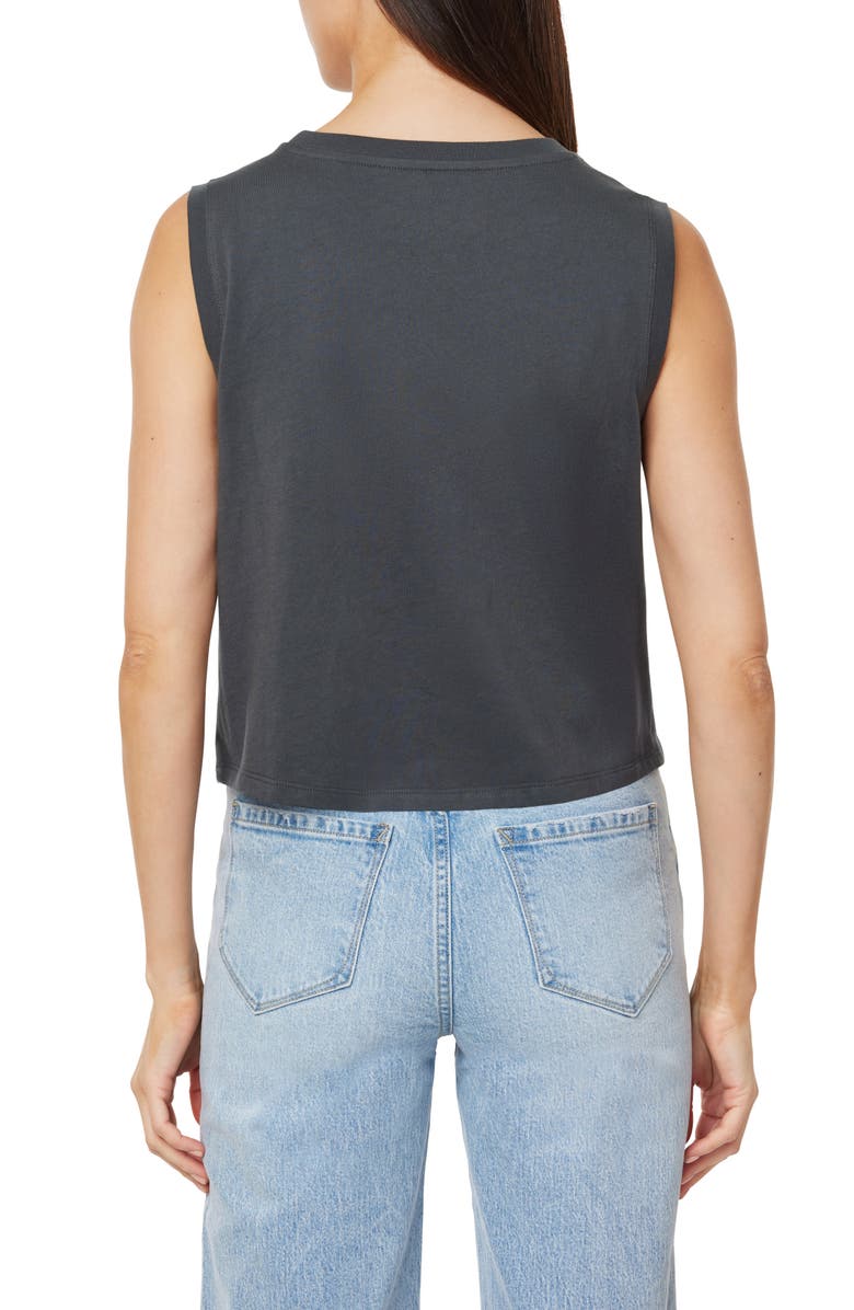 Kensie The Relaxed Muscle Graphic Tank, Alternate, color, Black Oyster Tequila