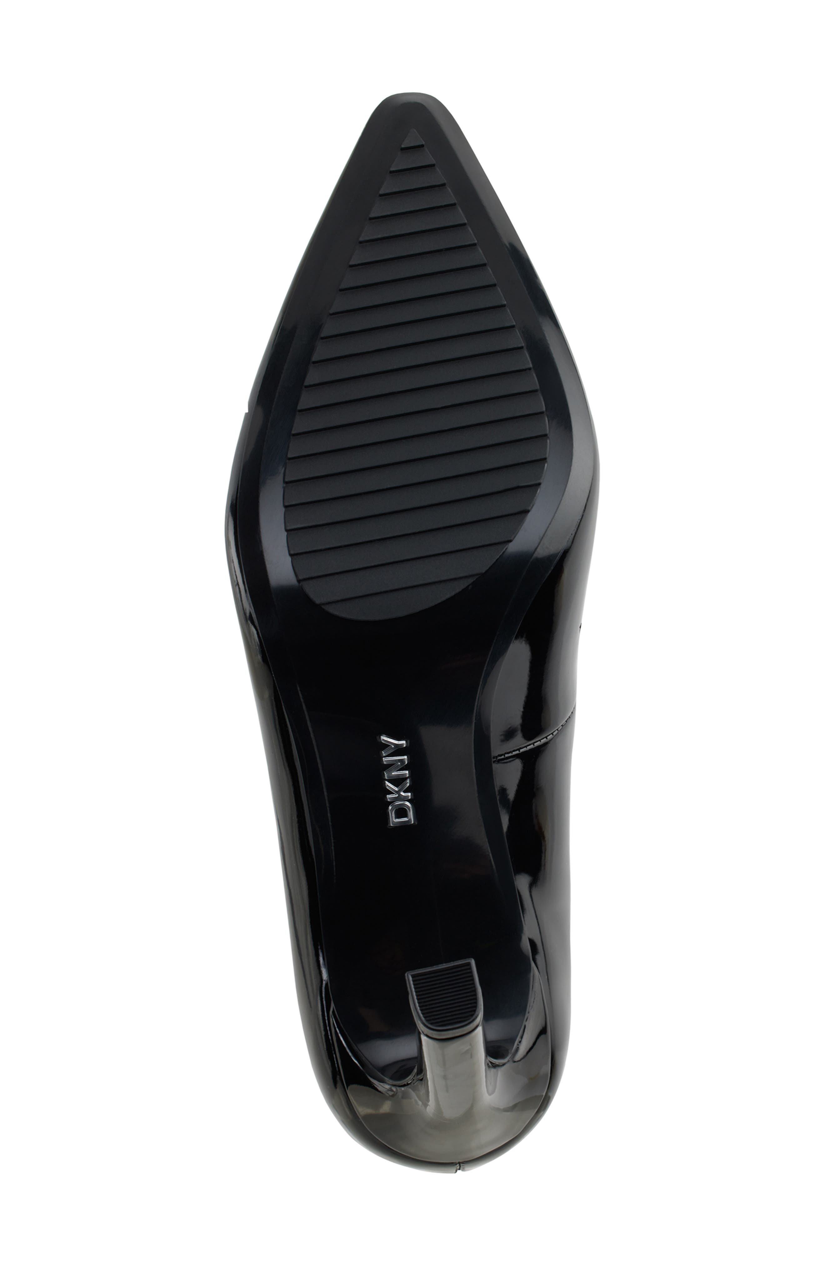 DKNY Chrystie Pointed Toe Pump, Alternate, color, Black