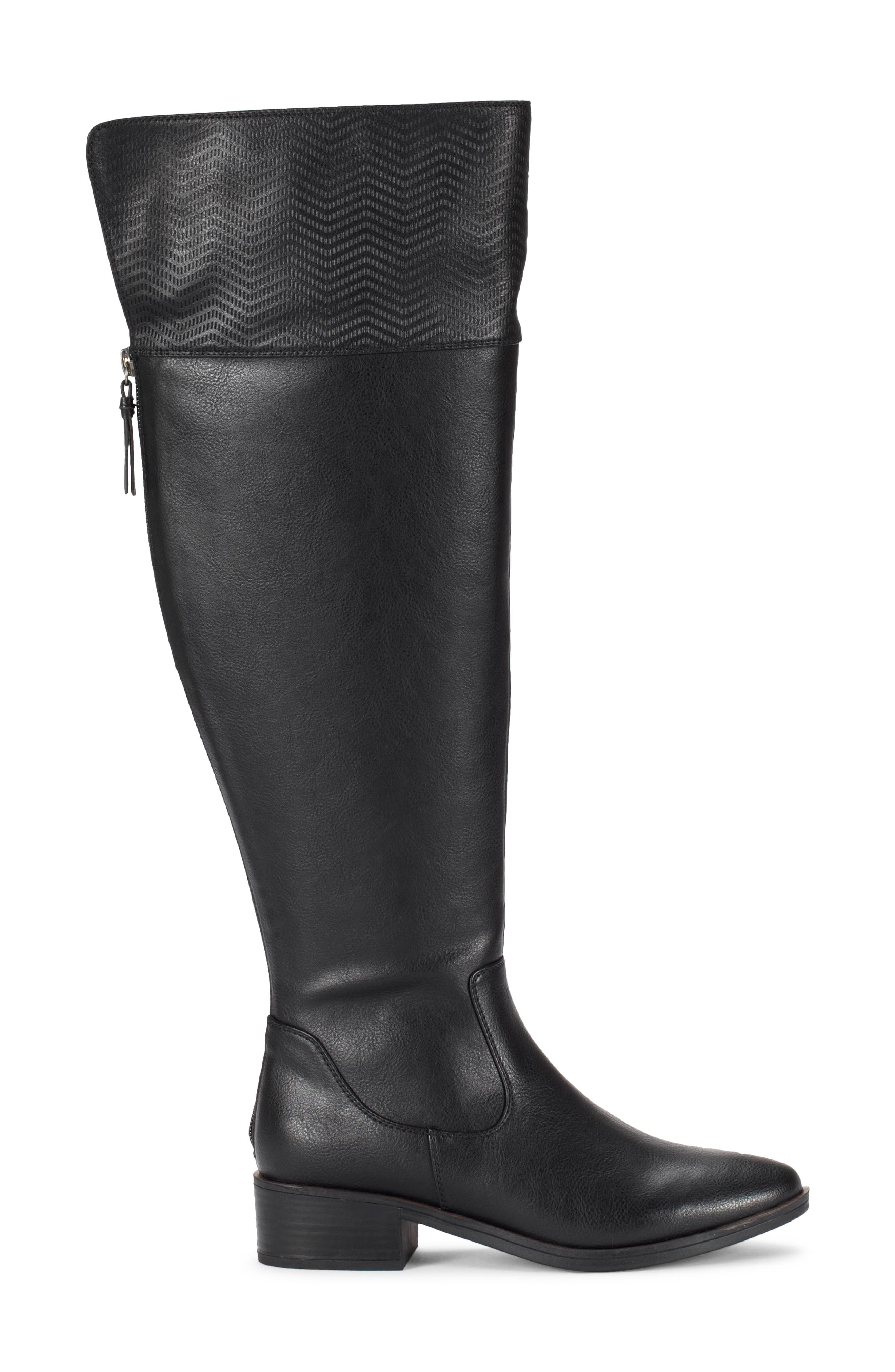 BARETRAPS Marcela Over the Knee Riding Boot, Alternate, color, Black