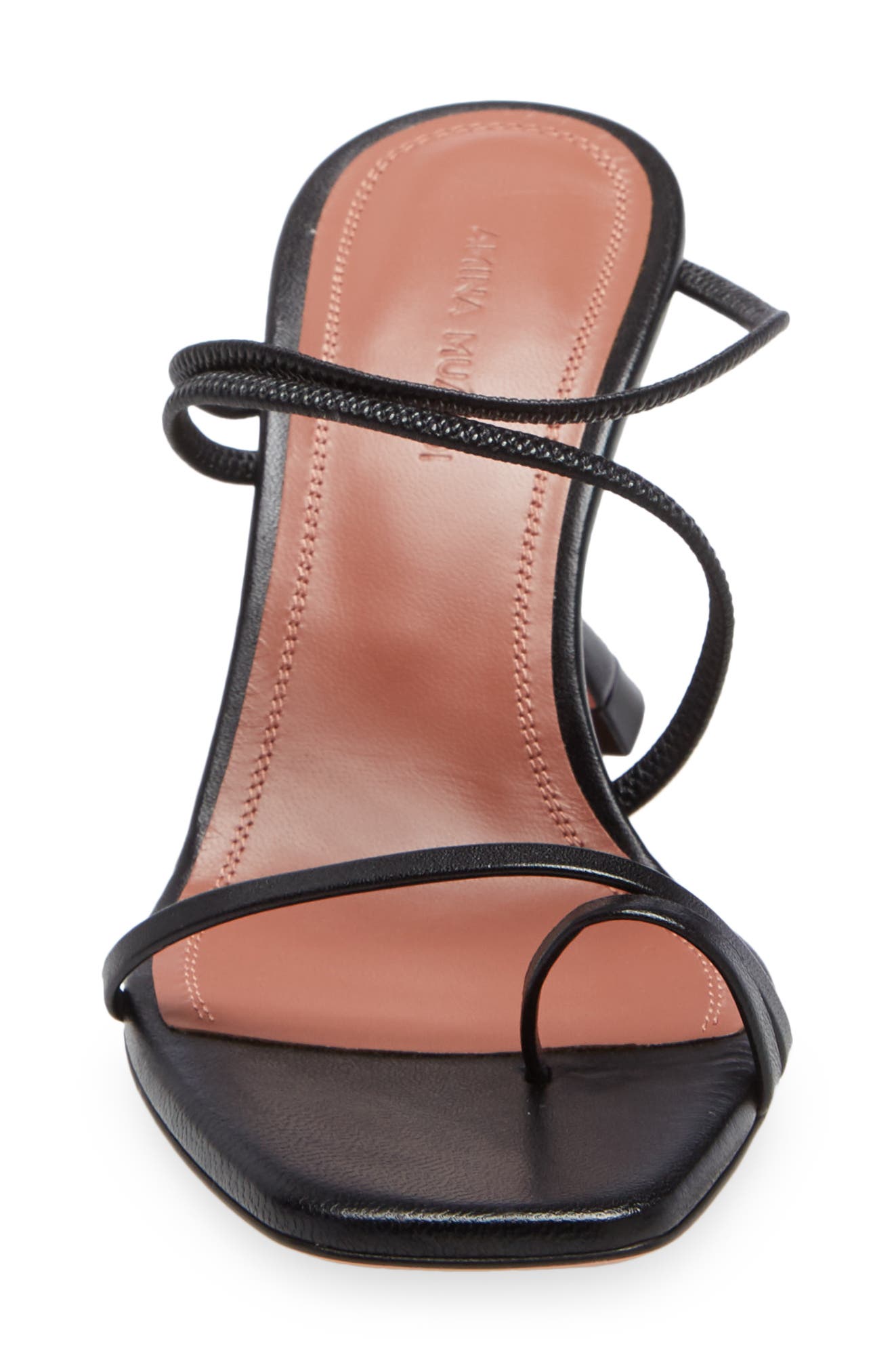 Naima Strappy Sandal, Alternate, color, NAPPA BLACK