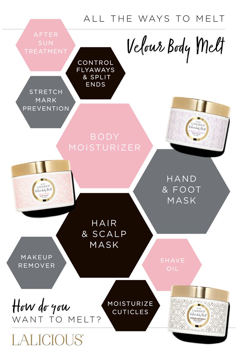 Body Melt, Alternate, color, SUGAR COCONUT