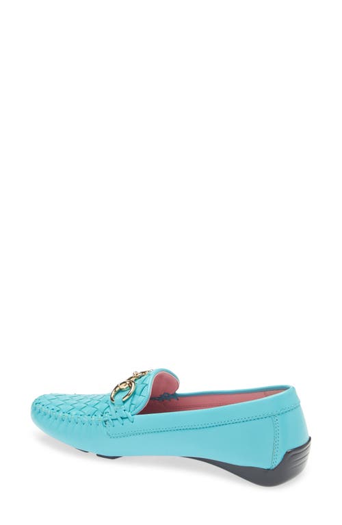 Robert Zur Perlata Loafer In Aqua