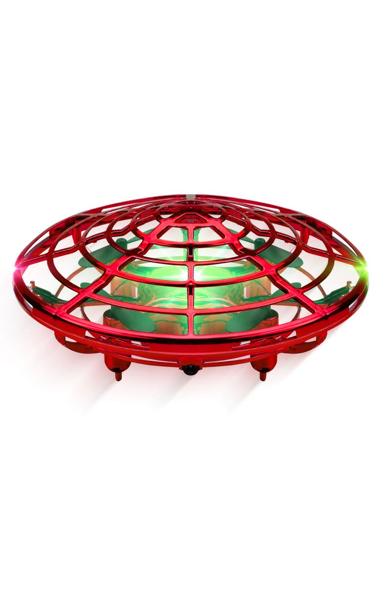 Force1 Scoot Hand Operated Drone -  Red, Main, color, Red